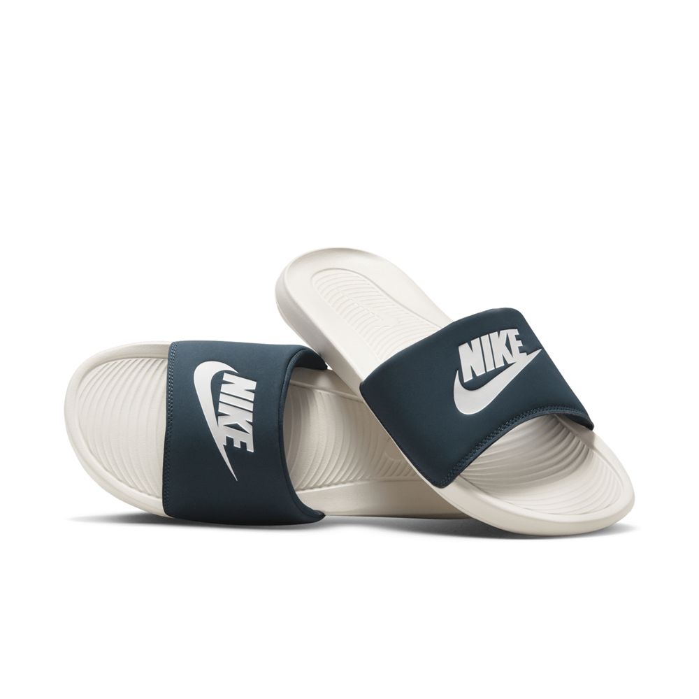 NIKE 耐吉 【NIKE】NIKE VICTORI ONE SLIDE 男鞋 拖鞋 Slipper 白藍色-CN9675403