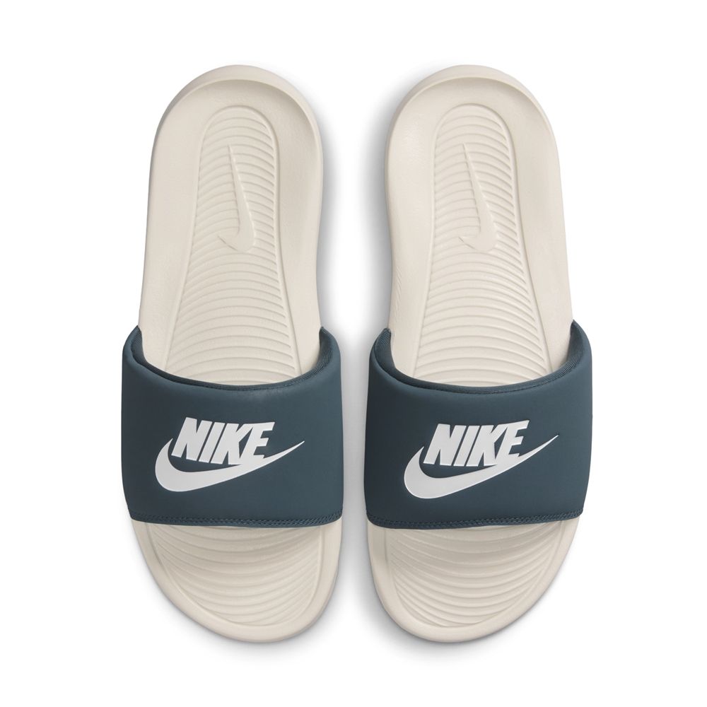 NIKE 耐吉 【NIKE】NIKE VICTORI ONE SLIDE 男鞋 拖鞋 Slipper 白藍色-CN9675403