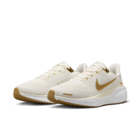 NIKE 耐吉 【NIKE】W AIR ZOOM PEGASUS 41 女鞋 跑步鞋 白金色-FD2723005