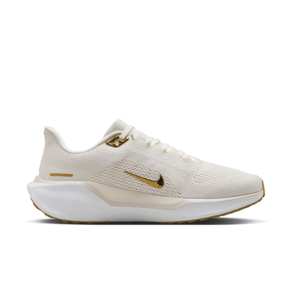 NIKE 耐吉 【NIKE】W AIR ZOOM PEGASUS 41 女鞋 跑步鞋 白金色-FD2723005