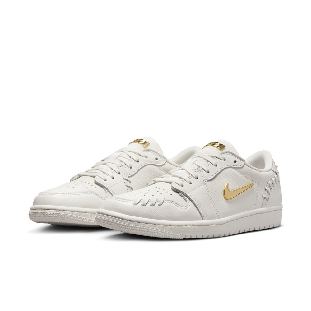 NIKE 耐吉 WMNS AIR JORDAN 1 MM LOW 女鞋 籃球鞋 白金色-FN5032100