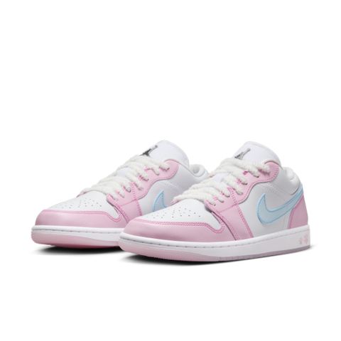 NIKE 耐吉 【NIKE】WMNS AIR JORDAN 1 LOW SE 女鞋 籃球鞋 粉色-HM3706141