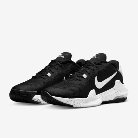 NIKE 耐吉 【NIKE】NIKE AIR MAX IMPACT 4 男鞋 籃球鞋 黑色-DM1124011