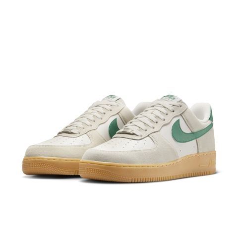 NIKE 耐吉 【NIKE】AIR FORCE 1 07 LV8 男鞋 休閒鞋 白綠色-FQ8714001