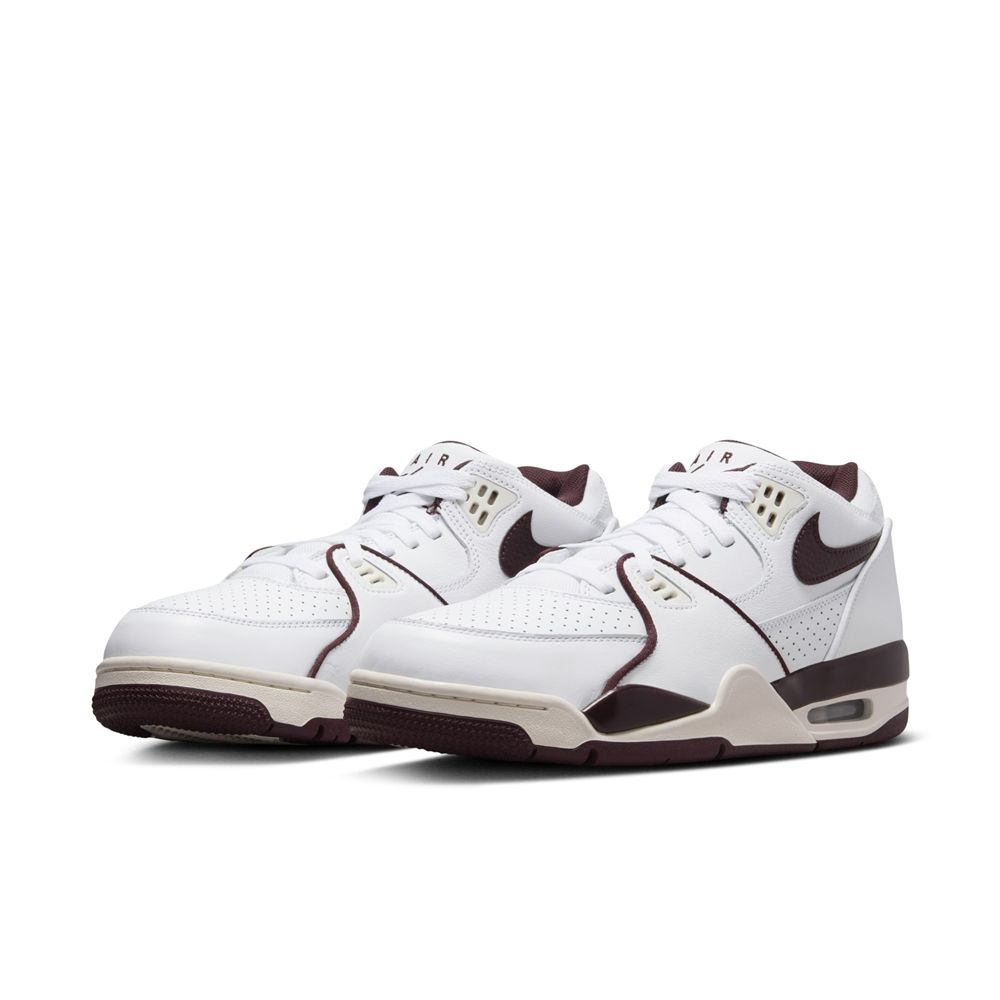 NIKE 耐吉 【NIKE】AIR FLIGHT 89 LOW 男鞋 休閒鞋 白棕色-FQ8256100