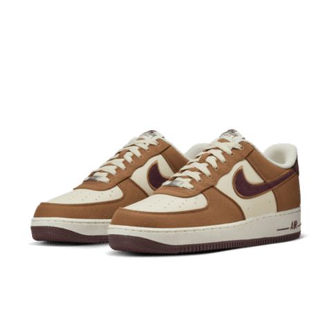 NIKE 耐吉 【NIKE】AIR FORCE 1 07 LV8 1 男鞋 休閒鞋 棕色-FQ8713200