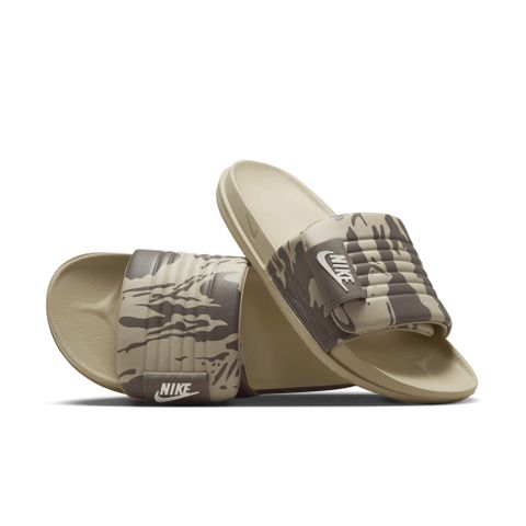 NIKE 耐吉 【NIKE】NIKE OFFCOURT ADJUST SLIDE PR 男鞋 拖鞋 Slipper 卡其色-HF1438200