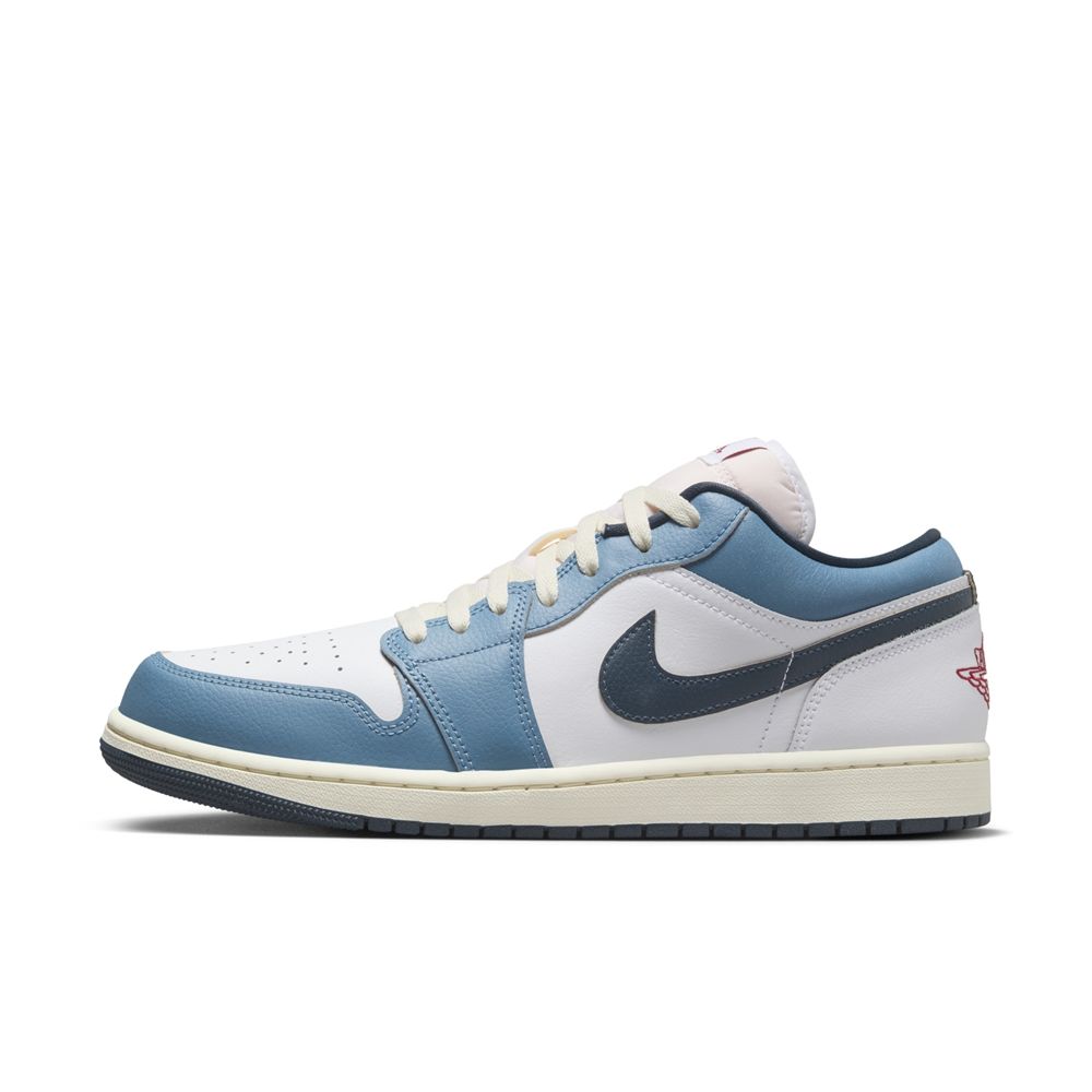 NIKE 耐吉 【NIKE】AIR JORDAN 1 LOW SE 男鞋 籃球鞋 白藍色-HM3711144