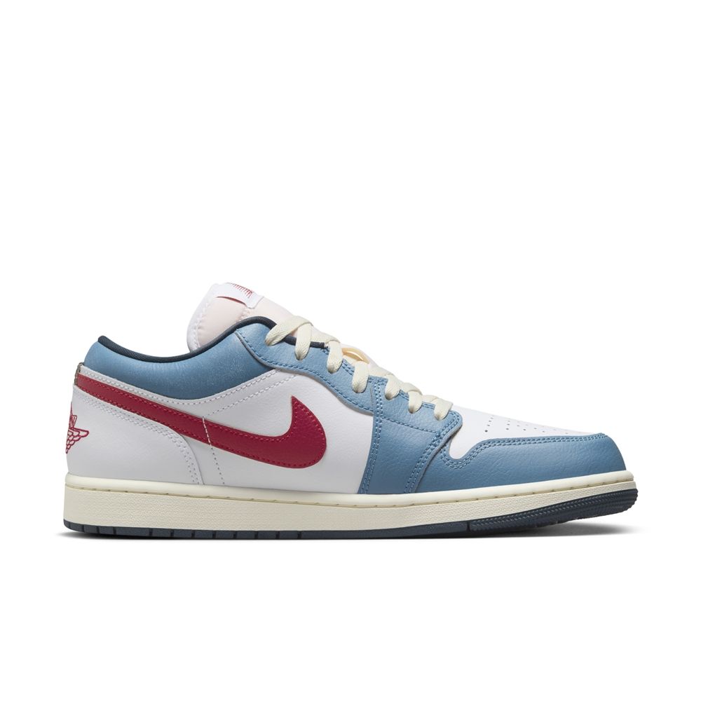 NIKE 耐吉 【NIKE】AIR JORDAN 1 LOW SE 男鞋 籃球鞋 白藍色-HM3711144