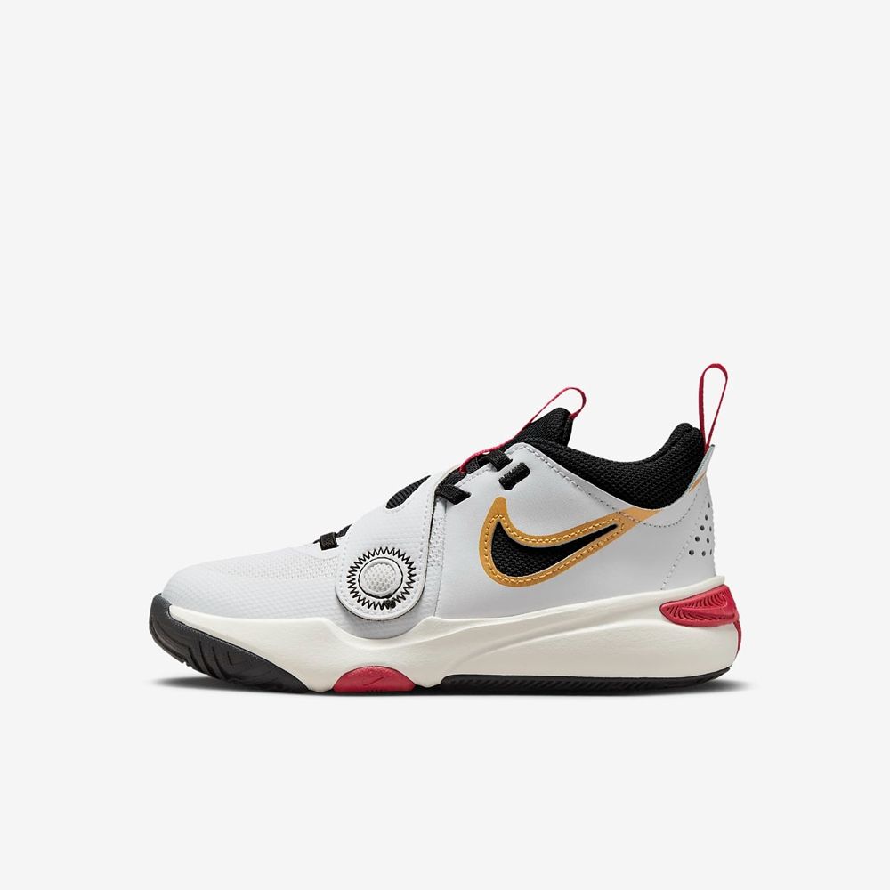 NIKE 耐吉 【NIKE】TEAM HUSTLE D 11 (PS) 中大童 童鞋 籃球鞋 白色-DV8994104