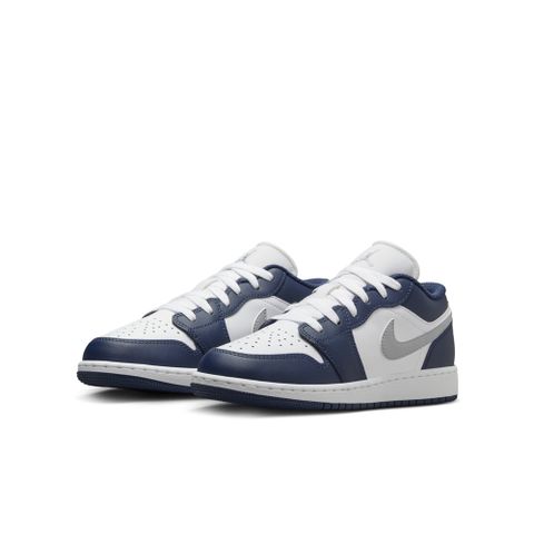 NIKE 耐吉 【NIKE】AIR JORDAN 1 LOW (GS) 中大童 童鞋 女鞋 籃球鞋 藍色-553560141