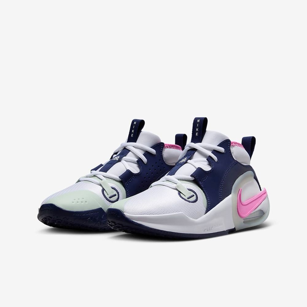 NIKE 耐吉 【NIKE】NIKE AIR ZOOM CROSSOVER 2 (GS) 中大童 童鞋 女鞋 籃球鞋 白藍色-FB2689102