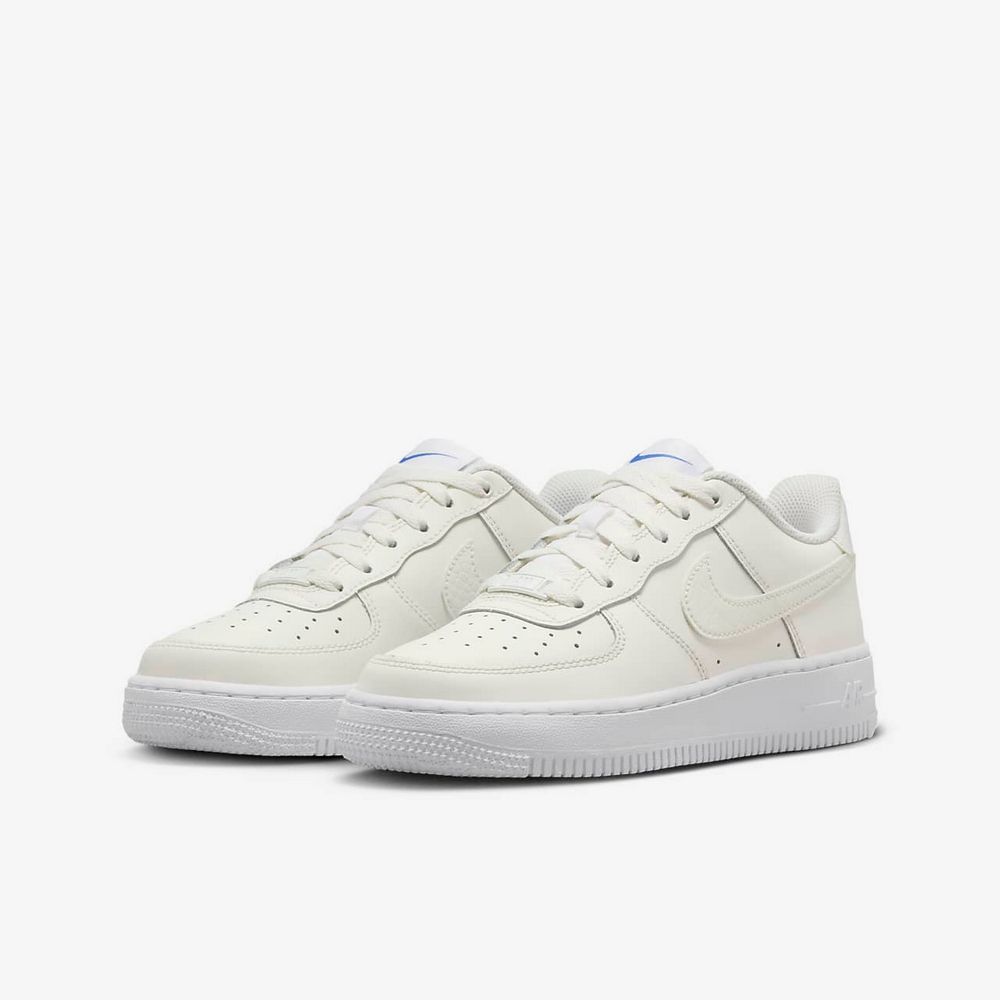 NIKE 耐吉 【NIKE】AIR FORCE 1 LV8 1 (GS) 中大童 童鞋 女鞋 休閒鞋 米白色-FV7725100