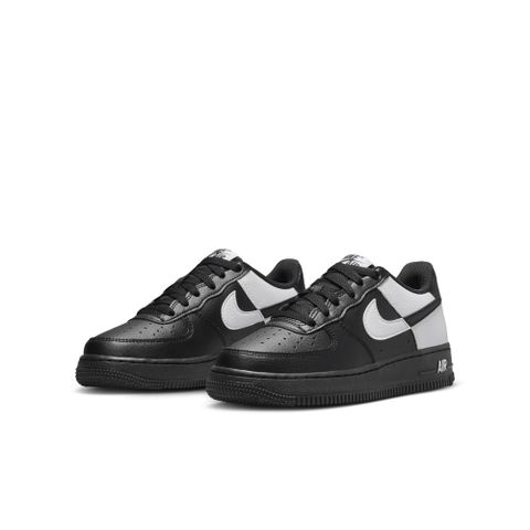 NIKE 耐吉 【NIKE】NIKE AIR FORCE 1 NN GS 中大童 童鞋 女鞋 休閒鞋 黑白色-HF9096001