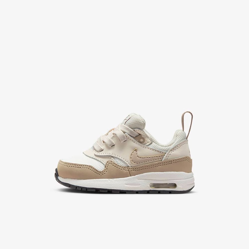 NIKE 耐吉 【NIKE】AIR MAX 1 EASYON (TD) 嬰幼 童鞋 休閒鞋 卡其色-DZ3309006