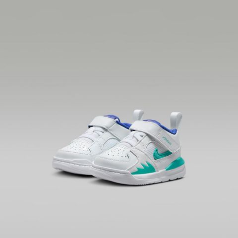 NIKE 耐吉 【NIKE】JORDAN STADIUM 90 SE (TD) 嬰幼 童鞋 籃球鞋 白綠色-HJ3519100