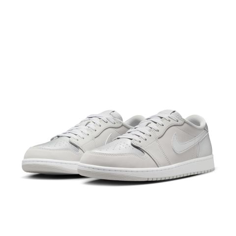 NIKE 耐吉 【NIKE】AIR JORDAN 1 RETRO LOW OG 男鞋 籃球鞋 灰色-CZ0790002