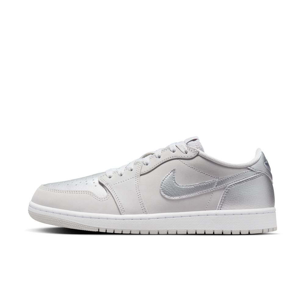 NIKE 耐吉 【NIKE】AIR JORDAN 1 RETRO LOW OG 男鞋 籃球鞋 灰色-CZ0790002