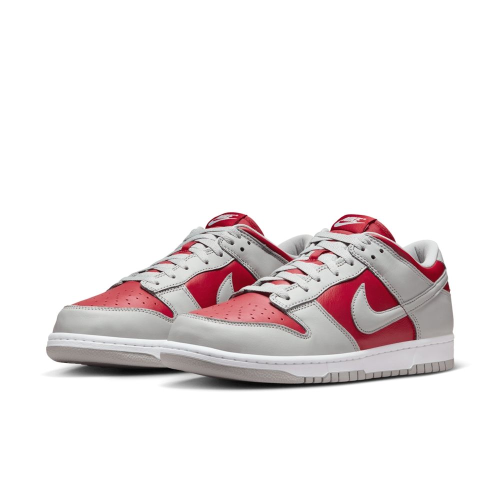 NIKE 耐吉 【NIKE】NIKE DUNK LOW QS 男鞋 休閒鞋 紅灰色-FQ6965600