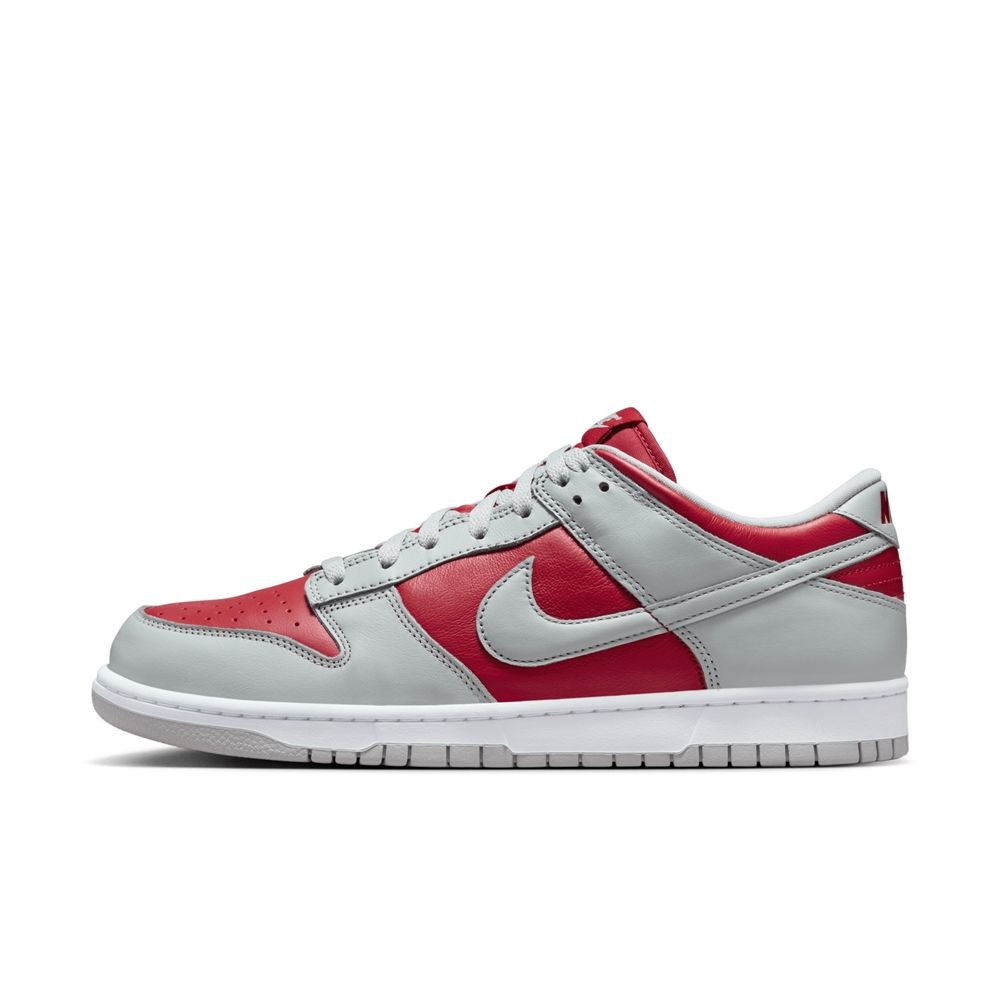 NIKE 耐吉 【NIKE】NIKE DUNK LOW QS 男鞋 休閒鞋 紅灰色-FQ6965600