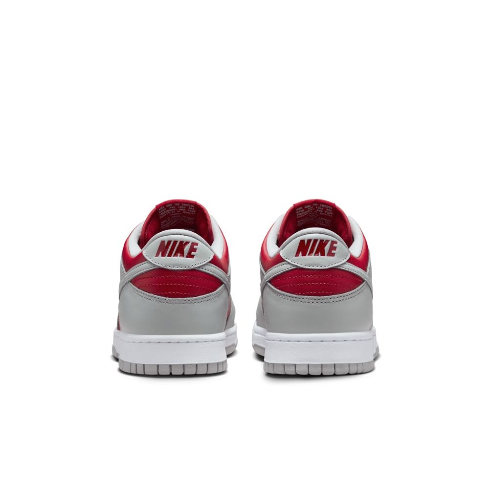 NIKE 耐吉 【NIKE】NIKE DUNK LOW QS 男鞋 休閒鞋 紅灰色-FQ6965600