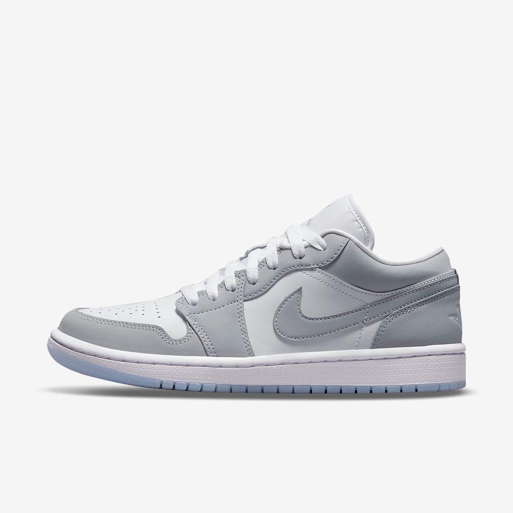 NIKE 耐吉 【NIKE】WMNS AIR JORDAN 1 LOW 女鞋 籃球鞋 灰白色-DC0774105