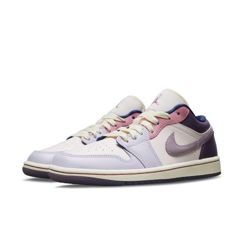 NIKE 耐吉 【NIKE】WMNS AIR JORDAN 1 LOW 女鞋 籃球鞋 紫色-DZ2768651