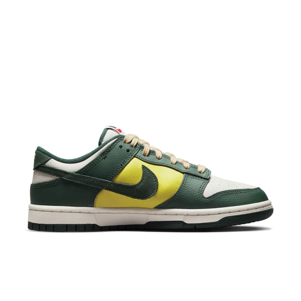 NIKE 耐吉 【NIKE】W NIKE DUNK LOW SE 女鞋 休閒鞋 綠黃色-FD0350133