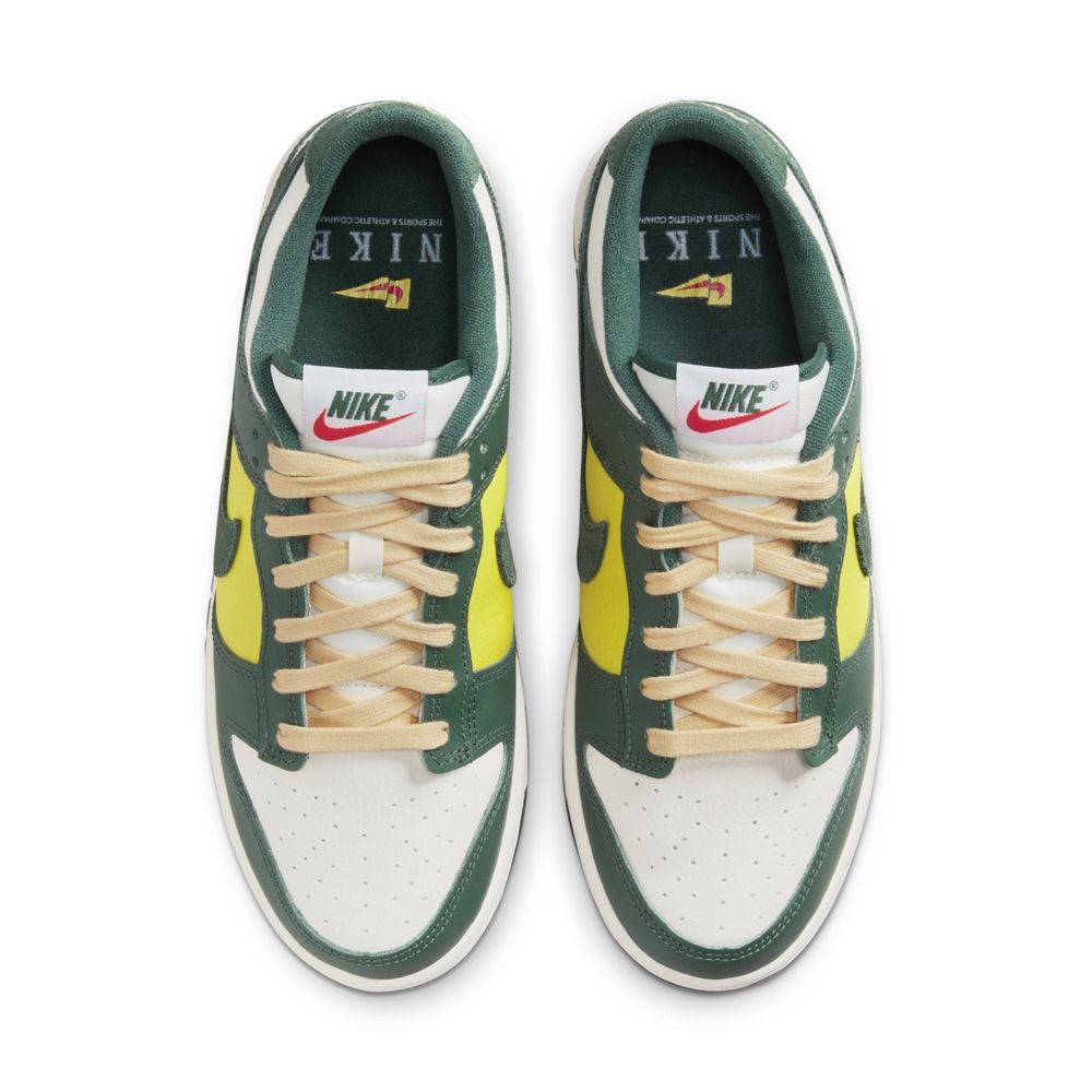 NIKE 耐吉 【NIKE】W NIKE DUNK LOW SE 女鞋 休閒鞋 綠黃色-FD0350133