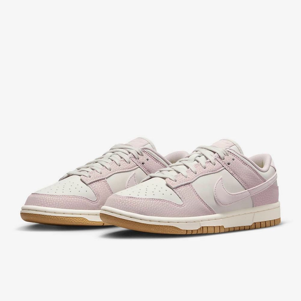 NIKE 耐吉 【NIKE】W NIKE DUNK LOW PRM NN 女鞋 休閒鞋 粉白色-FN6345001