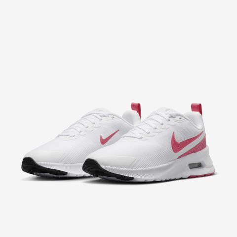 NIKE 耐吉 【NIKE】W NIKE AIR MAX NUAXIS 女鞋 休閒鞋 白紅色-HF1233100