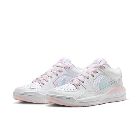 NIKE 耐吉 【NIKE】WMNS JORDAN STADIUM 90 女鞋 籃球鞋 白粉色-HQ1193141