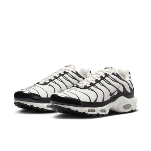 NIKE 耐吉 【NIKE】NIKE AIR MAX PLUS ESS+ 男鞋 休閒鞋 黑白色-FV6264001