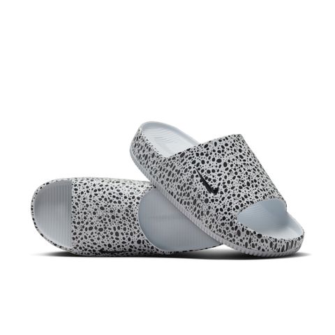 NIKE 耐吉 【NIKE】NIKE CALM SLIDE PRINT NS 男鞋 拖鞋 Slipper 灰黑色-HF1067001