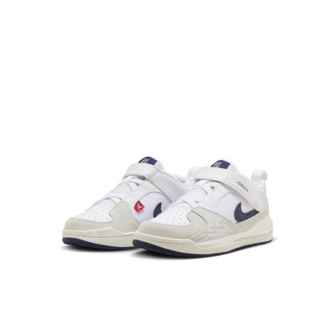 NIKE 耐吉 【NIKE】JORDAN STADIUM 90 (PS) 中大童 童鞋 籃球鞋 白藍色-DX4398146