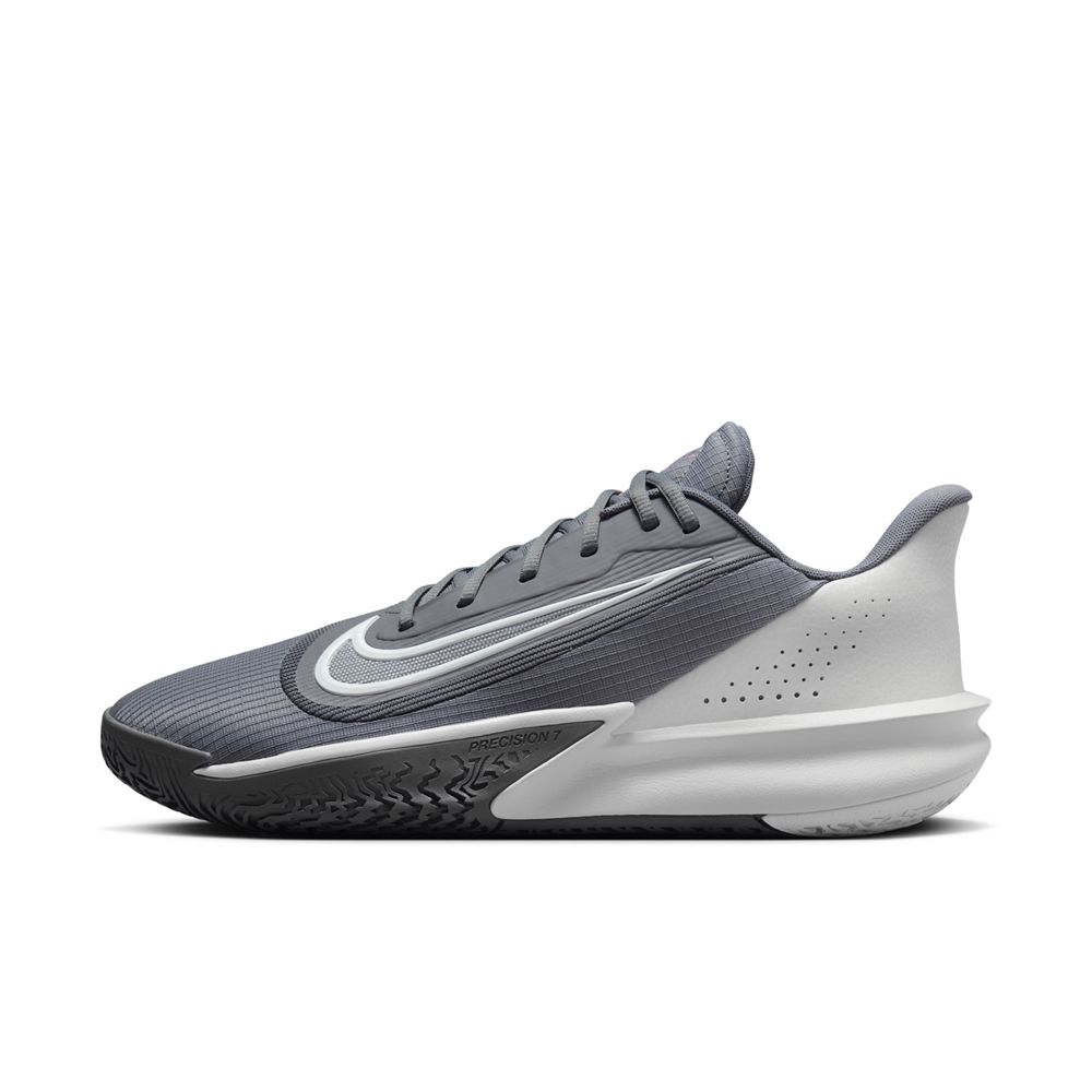 NIKE 耐吉 【NIKE】NIKE PRECISION VII 男 籃球鞋 灰色-FN4322003