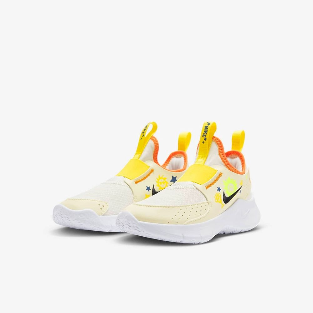 NIKE 耐吉 【NIKE】FLEX RUNNER 3 (PS) 中大童 童鞋 跑步鞋 黃白色-HM3719101