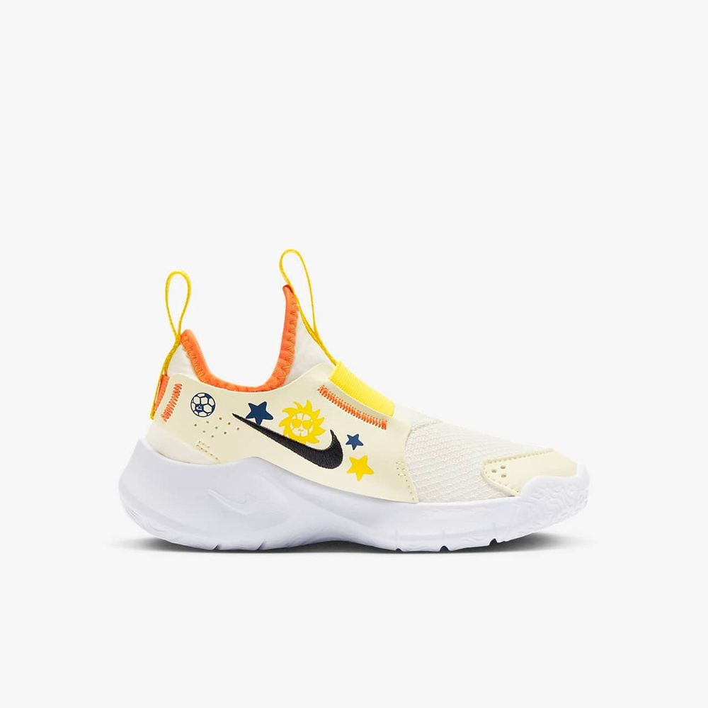 NIKE 耐吉 【NIKE】FLEX RUNNER 3 (PS) 中大童 童鞋 跑步鞋 黃白色-HM3719101