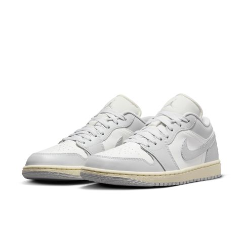 NIKE 耐吉 【NIKE】WMNS AIR JORDAN 1 LOW 女鞋 籃球鞋 灰白色-DC0774103