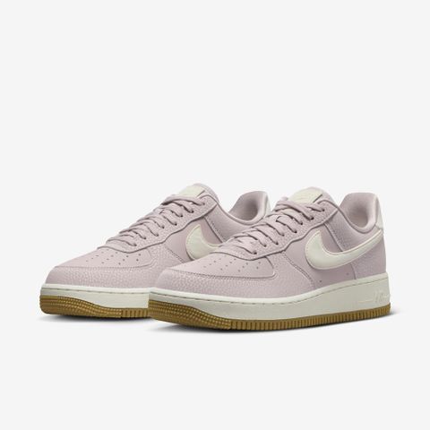 【NIKE】W AIR FORCE 1 07 NN 女鞋 休閒鞋 粉紫色-FN6326001