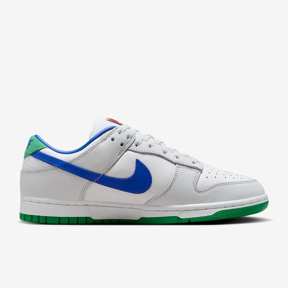 NIKE 耐吉 【NIKE】W NIKE DUNK LOW PRM 女鞋 休閒鞋 白藍綠-FB7910100