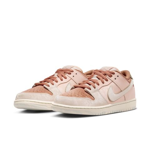 NIKE 耐吉 【NIKE】NIKE SB DUNK LOW PRO PRM 男鞋 滑板鞋 粉棕色-FV5926200