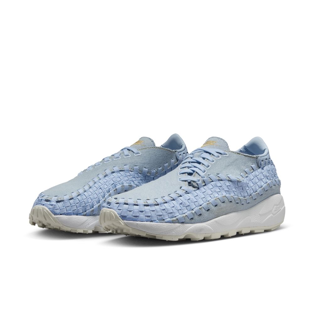 NIKE 耐吉 【NIKE】NIKE AIR FOOTSCAPE 女鞋 休閒鞋 灰藍色-FV6103400