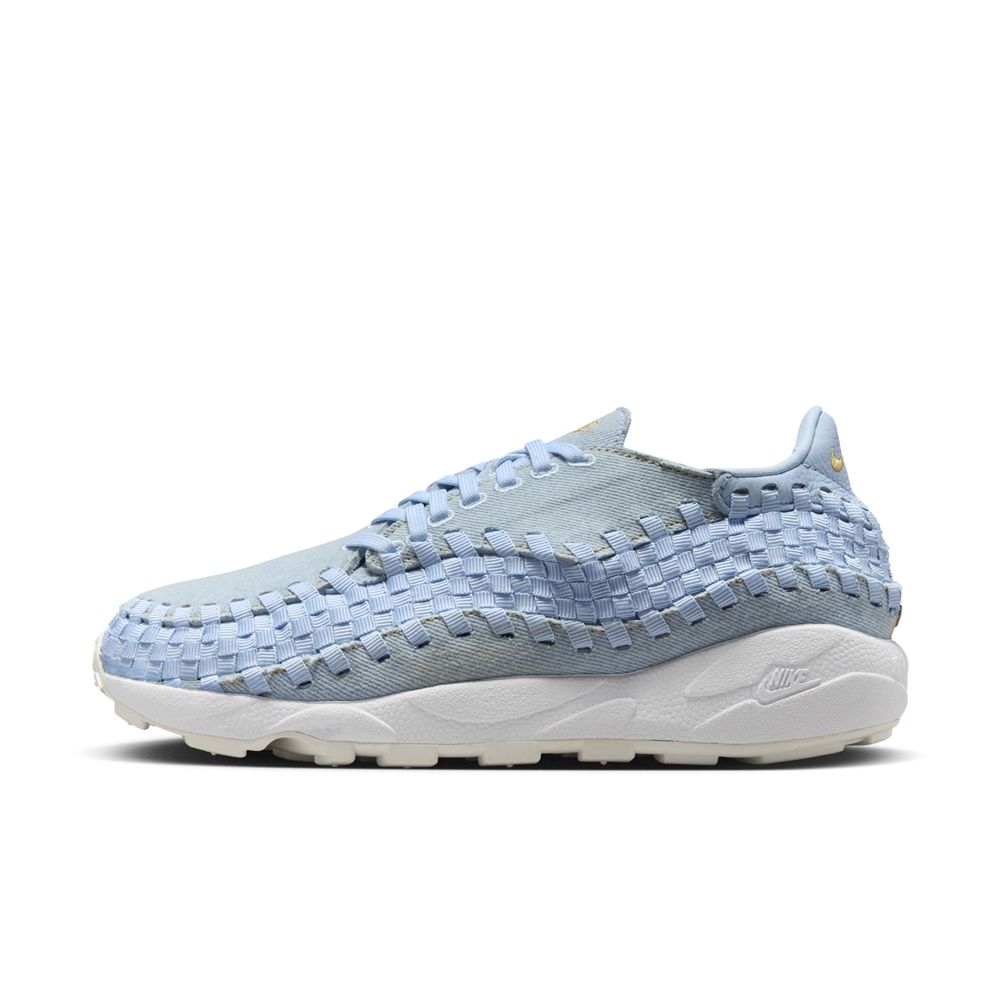 NIKE 耐吉 【NIKE】NIKE AIR FOOTSCAPE 女鞋 休閒鞋 灰藍色-FV6103400