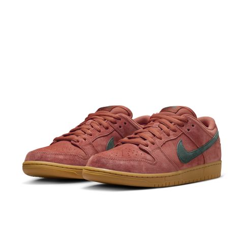 NIKE 耐吉 【NIKE】NIKE SB DUNK LOW PRO 男鞋 滑板鞋 紅色-HF3704800