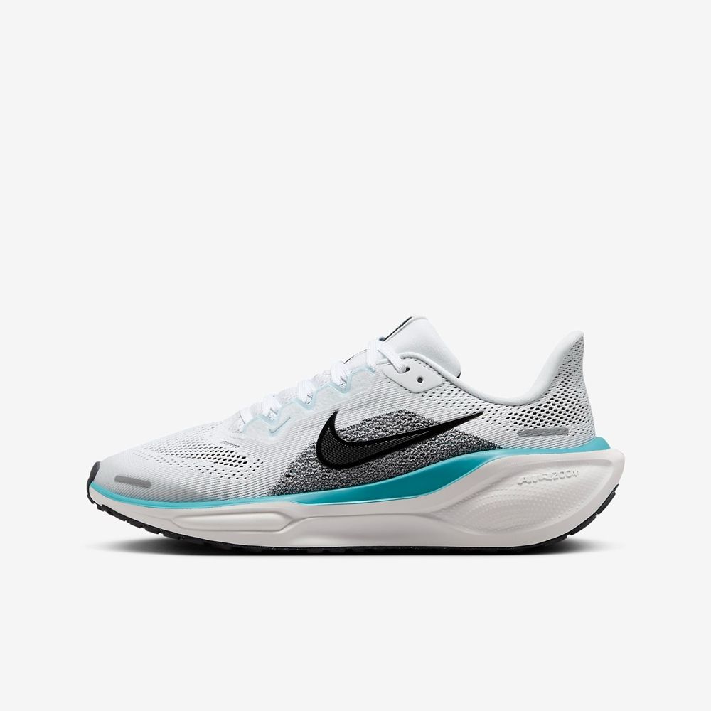 NIKE 耐吉 【NIKE】AIR ZOOM PEGASUS 41 (GS) 中大童 童鞋 女鞋 跑步鞋 白藍色-FN5041103