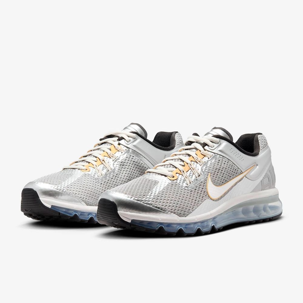 NIKE 耐吉 【NIKE】AIR MAX 2013 男鞋 休閒鞋 銀灰金-HJ7901095