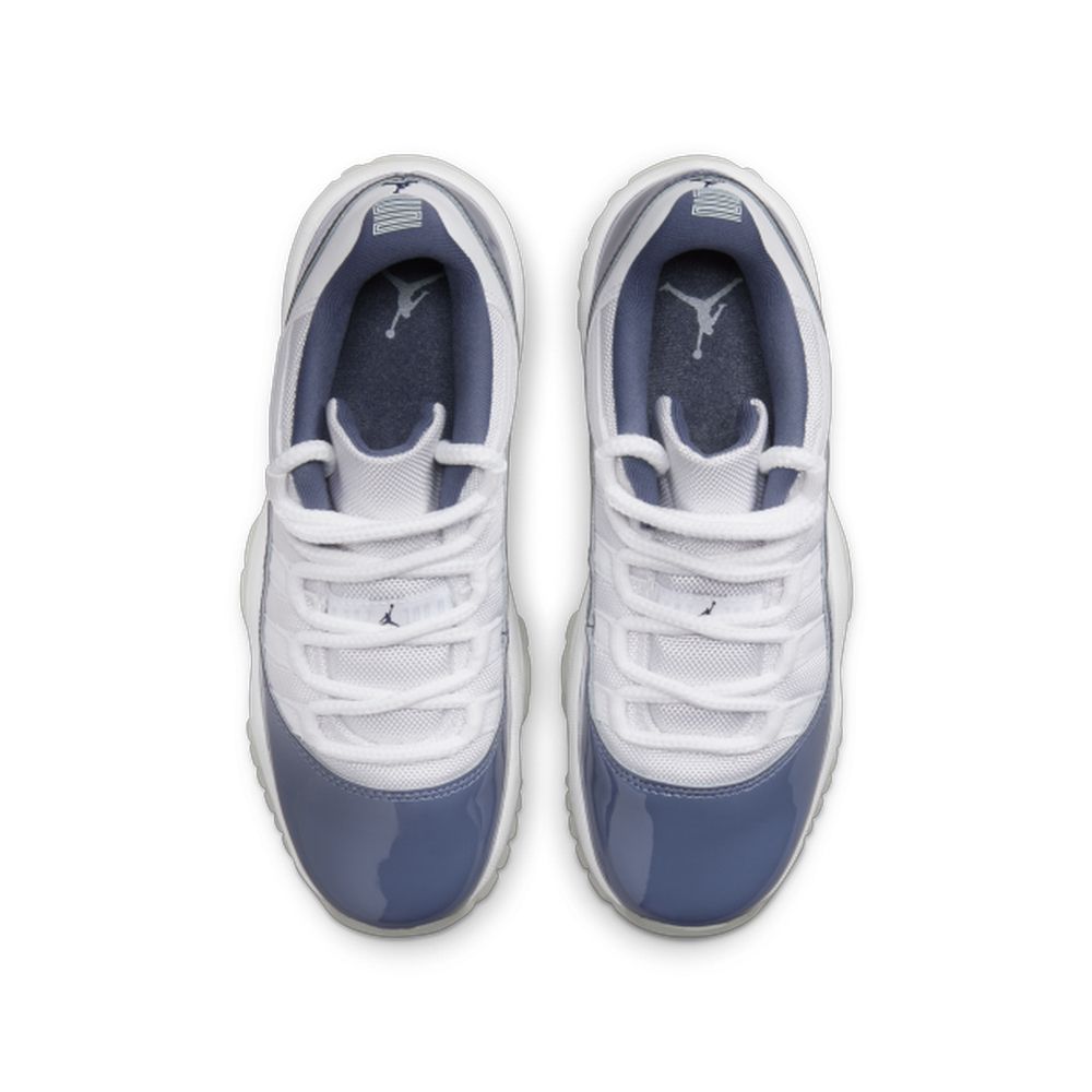 NIKE 耐吉 【NIKE】AIR JORDAN 11 RETRO LOW (GS) 中大童 童鞋 女鞋 籃球鞋 白藍色-FV5121104