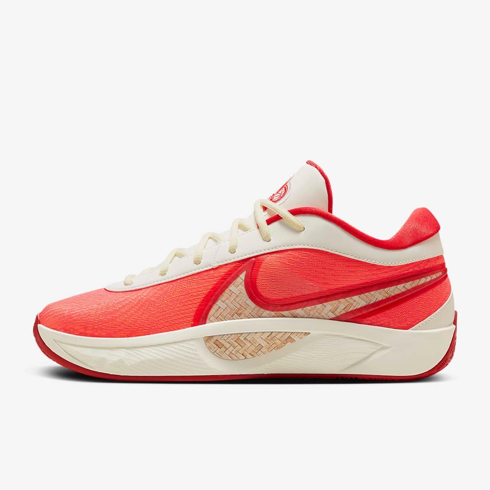 NIKE 耐吉 【NIKE】GIANNIS FREAK 6 EP 男鞋 籃球鞋 紅白色-HQ4079100