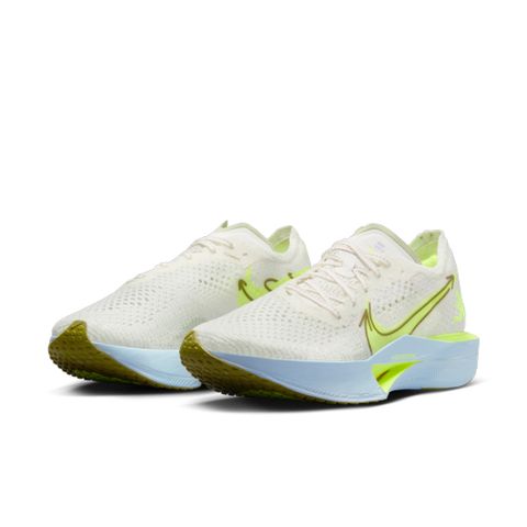 NIKE 耐吉 【NIKE】W NIKE ZOOMX VAPORFLY NEXT% 3 女鞋 跑步鞋 白黃色-HQ3464143